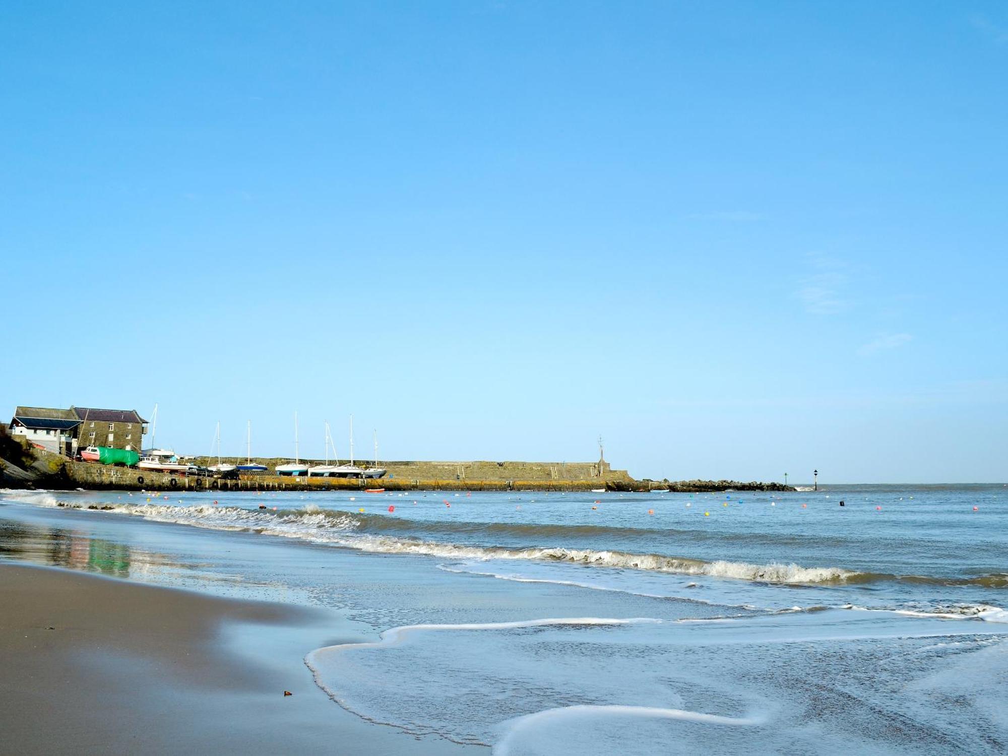 Seascape Villa New Quay  Bagian luar foto